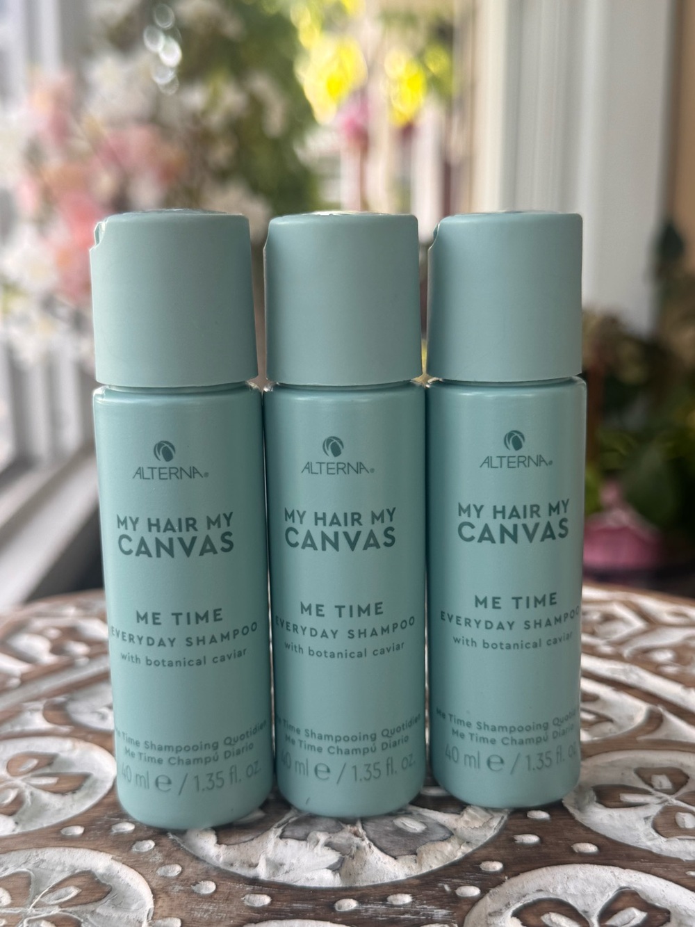 Alterna My Hair My Canvas Me Time Everyday Shampoo 1.35 oz 3-Pack NEW